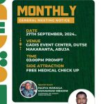 Nigerian Bar Association Women Forum: Notice of Monthly General Meeting