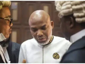 Nnamdi Kanu Requests Justice Nyako’s Recusal Over Alleged Bias in Trial, Judge Agrees to Step Down