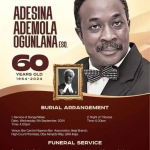 Tribute to Adesina Ademola Ogunlana Esq