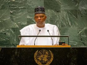 Israel-Hamas War: Nigerian Vice President Shettima Advocates for Palestinian Independence at UNGA