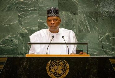 Israel-Hamas War: Nigerian Vice President Shettima Advocates for Palestinian Independence at UNGA