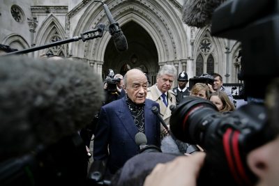 London: Lawyers of women alleging Al-Fayed sex abuse receive over 150 new enquiries