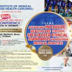 Institute of Medical and Health Law: National Medical and Health Law Conference & Induction 2024