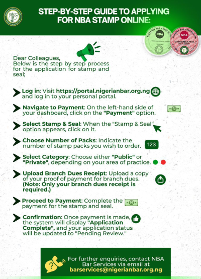 Online NBA Stamp Application: A Complete Guide for Lawyers