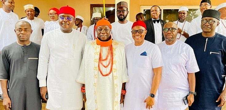 NBA President Afam Osigwe Leads Delegation to Honor Coronation of Obi Prof. Epiphany Azinge, SAN, as 14th Asagba of Asaba