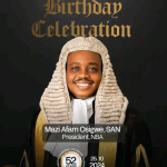 Afam Okeke Celebrates NBA President On His Birthday