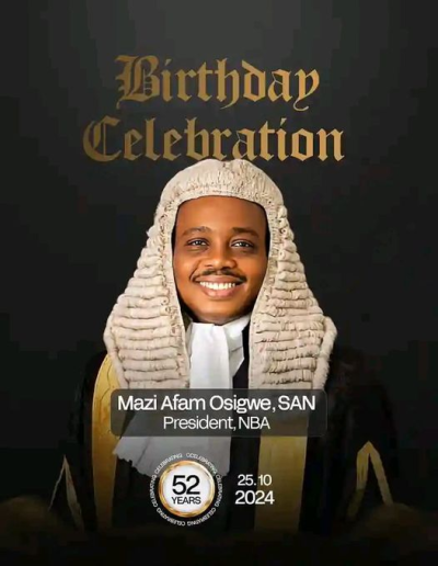 Afam Okeke Celebrates NBA President On His Birthday