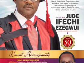 NBA President, Mazi Afam Osigwe, SAN, Pays Tribute to Late Dr. Jude Ezegwui, Former Enugu Branch Chairman