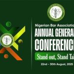 Nigerian Bar Association Unveils Theme and Logo for 2025 Annual General Conference: “Stand Out, Stand Tall”