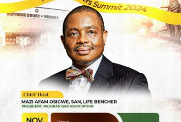 Mazi Afam Osigwe, SAN, Addresses Young Lawyers at the YLF Abuja Branch Summit