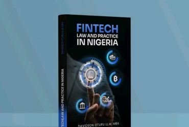 Davidson Oturu's book on Fintech Law Hits Legalnaija’s Best Seller List!