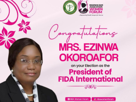 NBA Women Forum Celebrates Ezinwa Okoroafor’s Historic Appointment as FIDA International President.