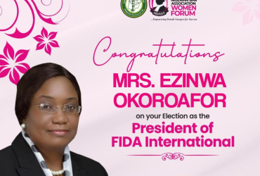 NBA Women Forum Celebrates Ezinwa Okoroafor’s Historic Appointment as FIDA International President.