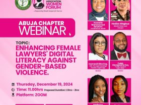 NBAWF FCT, Abuja Chapter Hosts Webinar on Enhancing Female Lawyers’ Digital Literacy to Combat GBV