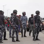 Heavy Police Presence at Magodo Estate Amid Protests for Dele Farotimi’s Release