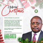 Chief Emeka Obegolu SAN Sends Season’s Greetings to the Nigerian Legal Profession