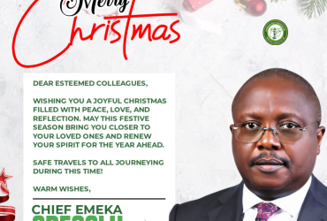 Chief Emeka Obegolu SAN Sends Season’s Greetings to the Nigerian Legal Profession