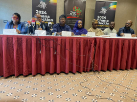 NBA President Mazi Afam Osigwe, SAN, and NBA-YLF Chairman Timothy Clement Attend Yiaga Africa's Report on 2024 Ghana Elections