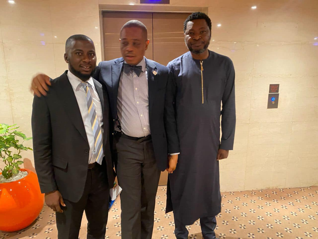 NBA President Mazi Afam Osigwe, SAN, and NBA-YLF Chairman Timothy Clement Attend Yiaga Africa's Report on 2024 Ghana Elections