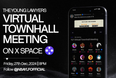 NBA YOUNG LAWYERS FORUM TO HOLD VIRTUAL TOWNHALL MEETING