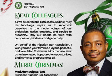 NBA President’s Christmas Message: Embracing Love, Justice, and Compassion