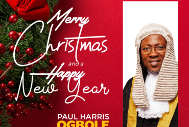 Holiday Greetings from Paul Harris Ogbole SAN