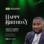 Happy Birthday to Our Esteemed Chairman, Clement Timothy