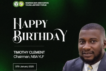 Happy Birthday to Our Esteemed Chairman, Clement Timothy