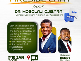 Join NBA Fireside Chat with Dr. Mobolaji Ojibara!