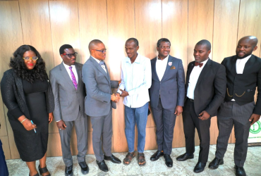 KELVIN OKORIE ESQ. VISIT NBA PRESIDENT: EXPRESSES GRATITUDE FOR HIS RELEASE FROM CUSTODY