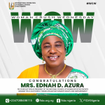 FIDA Nigeria Congratulates Mrs. Ednah D. Azura on Her Election as NCWS President