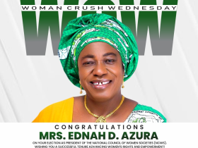 FIDA Nigeria Congratulates Mrs. Ednah D. Azura on Her Election as NCWS President