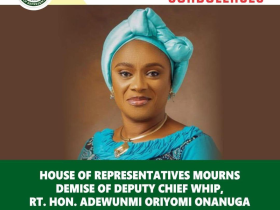 House of Representatives Mourns the Passing of Deputy Chief Whip, Rt. Hon. Adewunmi Oriyomi Onanuga