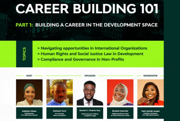 YOUNG LAWYERS FORUM, NBA GARKI BRANCH WEBINAR SERIES: CAREER BUILDING 101