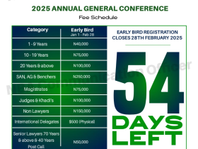 Breaking: NBA Opens Early Bird Registration for 2025 Annual General Conference