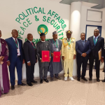 Nigeria Calls for Combined Maritime Task Force for the Gulf of Guinea at AU Summit, Signs MoU for Strategic Sea Lift Services