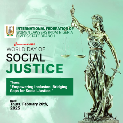 FIDA Rivers State Branch Commemorates World Day of Social Justice