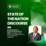 Mazi Afam Osigwe, SAN, Leads Critical Conversation on Local Government Autonomy at NBA's State of the Nation Discourse 2025