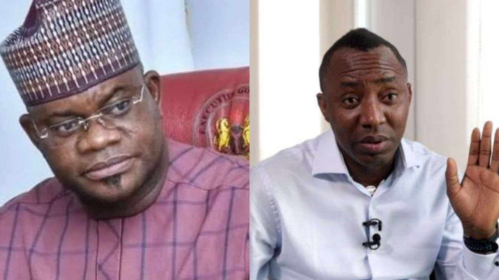 Tension at Abuja High Court as Security Agents Clash with Sowore During Yahaya Bello’s Trial