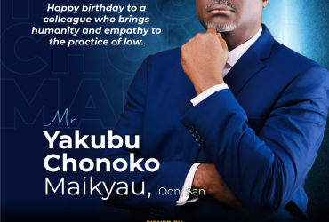 HAPPY 60TH BIRTHDAY TO Y. C. MAIKYAU, SAN