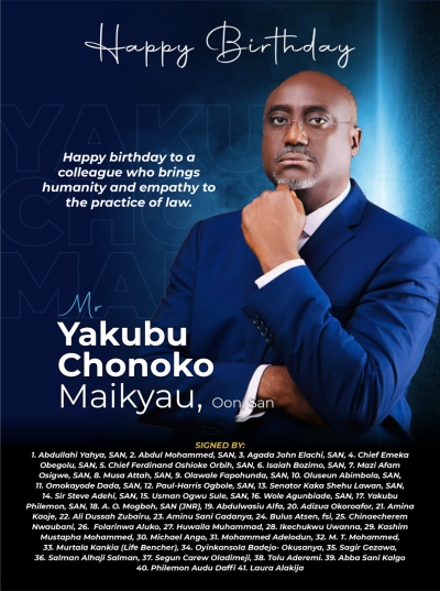 HAPPY 60TH BIRTHDAY TO Y. C. MAIKYAU, SAN