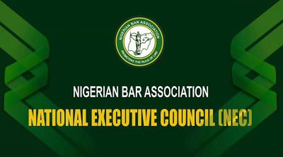 NOTICE OF MEETING OF THE NATIONAL EXECUTIVE COUNCIL OF NIGERIAN BAR ASSOCIATION.