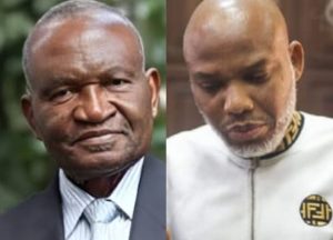 Kanu Agabi SAN Leads Nnamdi Kanu’s Legal Team as Trial Resumes