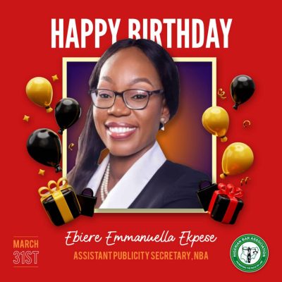 NBA Celebrates Ebiere Emmanuella Ekpese on Her Birthday: A Beacon of Service and Dedication