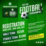 NBA Announces Road Map for 2025 Annual General Conference Football Tournament