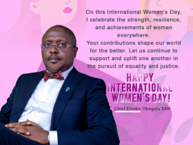 NBA-AGCPC Chairman Emeka Obegolu, SAN, Reaffirms Commitment to Gender Equality on International Women's Day 2025