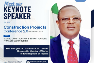 Construction Projects Conference 2.0: Learn from Nigeria's Minister of Works