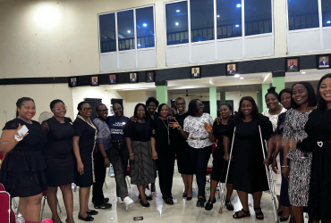 Mrs B Addresses NBA Asaba Members at February Meeting