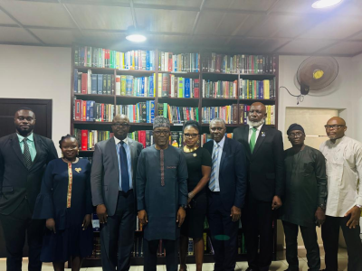 NBA Abuja Branch (Unity Bar) Pays Courtesy Visit to Paul Harris Ogbole, SAN