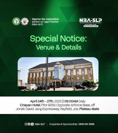 Exclusive: The NBA-SLP Jos Conference 2025 is set to hold from April 24th – 27th, 2025